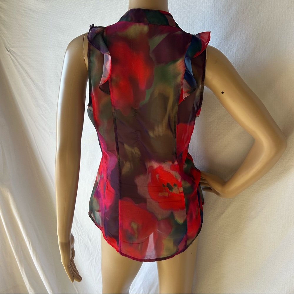 Multicolor Ruffled Express Top - Picture 4 of 9